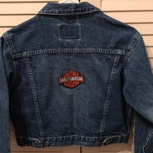 Girls Route 66 Jean Harley jacket.